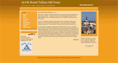Desktop Screenshot of hostel.alur.ee